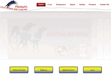 Tablet Screenshot of kvr-postojna.com